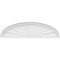 Ekena Millwork Elliptical Sunburst Architectural Grade PVC Pediment, 38"W x 10-1/2"H x 2"P PEDPS038X105ELL01 - alternate 4